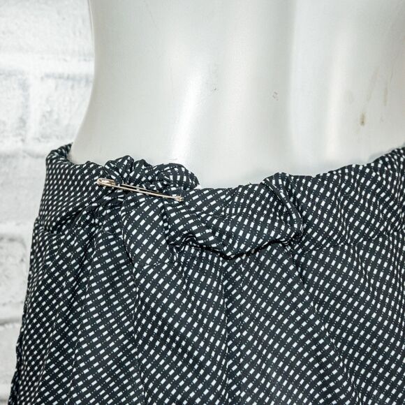 Tomas Maier Elastic waist Easy Pants in Black white square size 6 - Picture 9 of 10